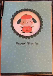 Hallmark “Sweet Punkin” Happy First Halloween Greeting Card - Picture 1 of 2