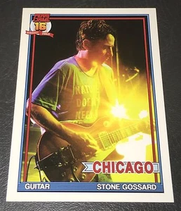 PEARL JAM Chicago Baseball Card 2016 - Stone Gossard 4 yellow - Wrigley pack - Picture 1 of 1
