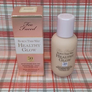 Too Faced Born This Way Healthy Glow Moisturizing Skin Tinit SPF 30 Almond  - Picture 1 of 10