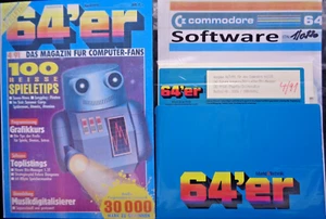 COMMODORE 64/128 -- 64´er AUSGABE 4/91 BEGLEITDISKETTE (MARKT & TECHNIK - DISK) - Bild 1 von 2
