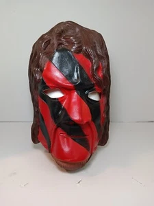 César Kane Mask Halloween WWF 1998 Excellent Condition Rubber Vintage Wrestling - Picture 1 of 6