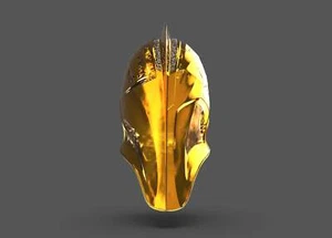 Black Adam's Dr Fate Cosplay Helmet - Picture 1 of 10