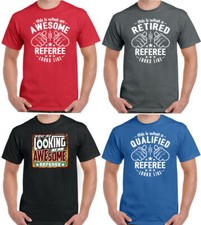 Referee T-Shirt This is what a Looks Like Mens Funny Umpire Football Ruby Sport
