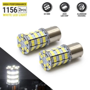 2x 1156 bombillas LED blancas para bombillas de reversa/retroceso - Imagen 1 de 6