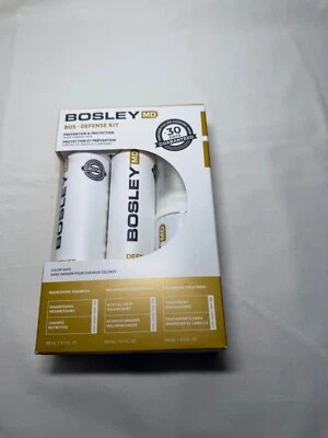 BosDefense Color Safe 30 Días Kit Bosley MD Defense Champú Acondicionador Foto 1 de 3