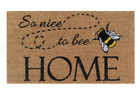 So Nice to BEE Home Coir Mata drzwiowa 40cm x 70cm Bee Lovers Wycieraczka