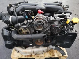SUBARU LEGACY MK4 2003 - 2006 ENGINE 2.0 PETROL EJ20X WITHOUT AIR PUMP 63825 - Picture 1 of 6