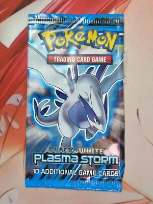 Pokemon - Tormenta de Plasma - Blanco y Negro - Paquete VACÍO Envoltura Lugia Foto 1 de 3