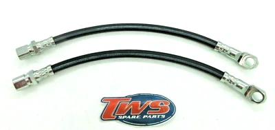 KIT 2 TUBI FRENO ANTERIORI PER FIAT 124 Dal 1968 131 RITMO Y10 JUGO FURA - Immagine 1 di 3