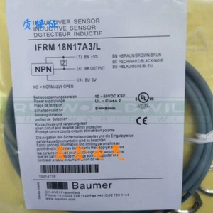 1PCS New For Baumer proximity switch IFRM 18N17A3/L sensor - Afbeelding 1 van 1