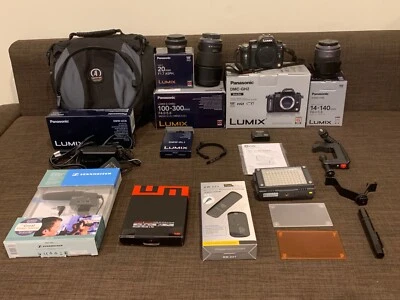 Câmera Digital Panasonic LUMIX DMC-GH2 16.0MP - Kit de Foto e Vídeo para 14 Peças - Imagem 1 de 4