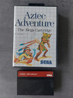 Sega master system game Aztec Adventure SMS TOP