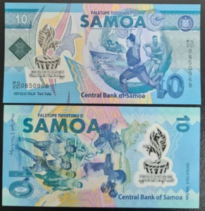 2019 Samoa 10 Tala COMM Polymer UNC - Picture 1 of 1