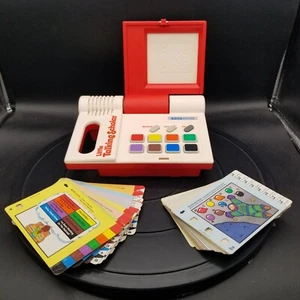 VTG Vtech Little Talking Scholar Preschool Teching Toy, 25 Orig. Cards +25 Exp. - Picture 1 of 8