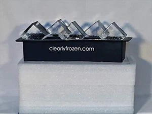 Highest Rated (4.6 Star) Highest Capacity (Ten 2" Cubes) Clear Ice Tray - Wha... - Picture 1 of 8