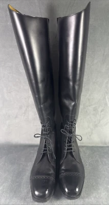 Botas de montar TuffRider ecuestres a caballo negras de vestir talla 10W 3006 R Foto 1 de 4