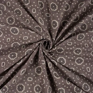 Hand Block Mud Cloth Dressmaking Indian Cotton Kashish Print Fabric By The Yard - Picture 1 of 5