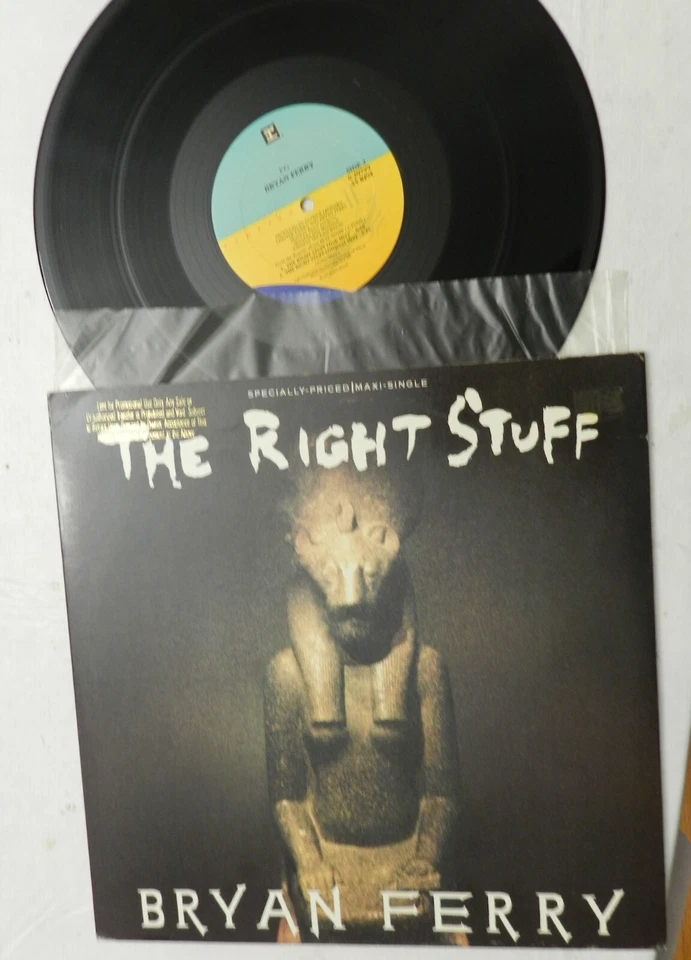 12" 45 RPM, Bryan Ferry – The Right Stuff, Reprise 0-20799, 1987 PROMO, NM - Image 1 of 1