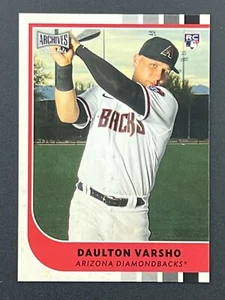 DAULTON VARSHO RC 2021 Topps Archives Snapshots #48 D'Backs ONLINE EXCLUSIVE - Picture 1 of 2