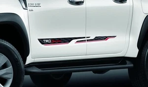 PAIR GENUINE TRD SPORTIVO BODY STICKER FOR TOYOTA HILUX REVO 2015 SET OF2 LH+RH - Picture 1 of 2