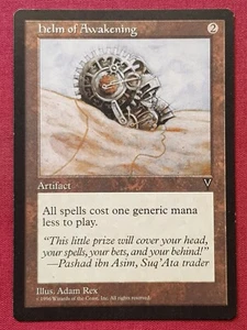 Magic The Gathering VISIONS HELM OF AWAKENING artifact card MTG - Picture 1 of 2