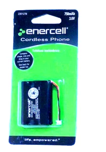 enercell° Bateria do telefonu bezprzewodowego Nortel/Toshiba/Uniden 2301278 750mAh 3,6V Ni-MH - Zdjęcie 1 z 3