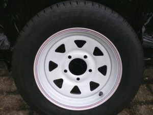 Apache & Paxton Anhänger, Rad 13" Rad & Reifen 13 5 Bolzen Anhängerrad/Reifen - Bild 1 von 6