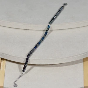 Bracciale uomo in acciaio a maglia morbida - Imagen 1 de 3