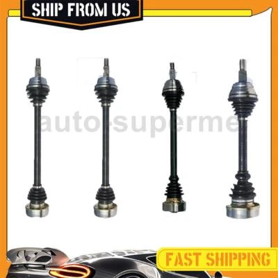 Front Rear CV Axle Half Shaft Joints 4x For Volkswagen Quantum 1986 FWD Manual - Image 1 of 4
