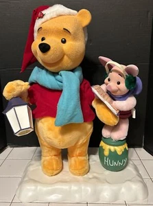 Telco WINNIE THE POOH w/ Piglet Motionette Animated Christmas HUNNY 22” Figure - Picture 1 of 14