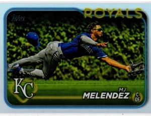 Béisbol Topps 2024 MJ Meléndez No. 372 Kansas City Royals - Imagen 1 de 2