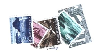 SWITZERLAND 1952 #B212-16 MNH LANDSCAPES -S3372-1 - Picture 1 of 1