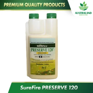 Surefire Preserve 120 Insecticide 1L Control Thrips Caterpillars Leafminers - Picture 1 of 13