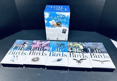 The Life Of Birds (VHS Set of 5 1998) BBC Nature Documentary David Attenborough - Image 1 of 4