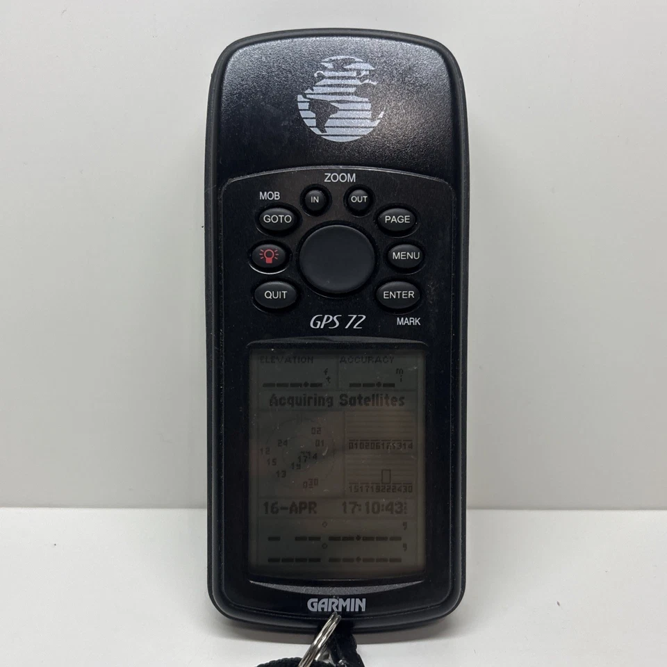 ORIGINAL Garmin GPS 72H Marine Handheld Personal Navigator WORKING. - Image 1 of 4