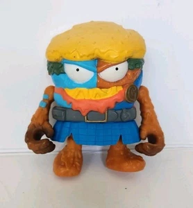 the Grocery Gang Time Wars, Powered Up Jock Slop Burger 3" figure, Moose - Picture 1 of 2