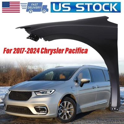 New Fender For 2017-2023 Chrysler Pacifica Front Driver Left Side Foto 1 de 4