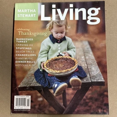 November 1999 Issue #74 of MARTHA STEWART LIVING Magazine Foto 1 de 2
