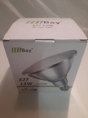 Hi Bay E27 Screw In 120Watt Flood 240 Volt Reflector Lamp Light Bulb - Image 1 of 4