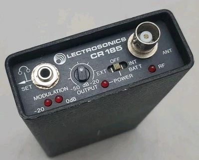 Lectrosonics Audio Pack CR185 XLR Out Receiver Frequency 169.505 - Image 1 of 4