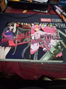 Akame Ga Kill Vol 1 And 2 Manga Book Lot - Picture 1 of 3