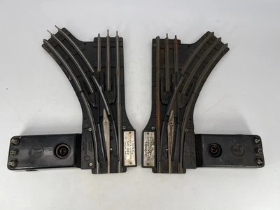 Lionel #022 O Gauge Lot of (2) Switch Track Left/Right Fair Condition - Image 1 of 4