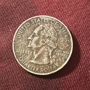 2004-D Michigan Quarter 25C Missing Clad Both Sides Error Coin - Picture 1 of 6