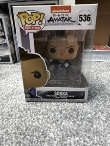 Sokka Funko Pop! ¡Avatar el Último Maestro Aire!! #536 Nuevo Abovedado - Imagen 1 de 6