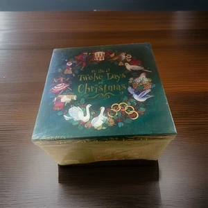 12 Days of Christmas Nesting Gift Boxes Set Barrington Studios Judy Hand Vintage - Picture 1 of 8