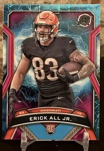2024 Topps Resurgence Erick All Jr. Sky Blue & Pink Shock Refractor RC #119 - Picture 1 of 2
