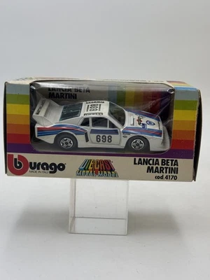 DIE CAST 1/43 " LANCIA BETA MARTINI " (4170) BURAGO - Immagine 1 di 2