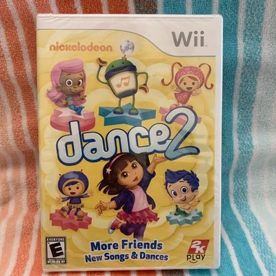 Brand New Sealed Nickelodeon Dance 2 Nintendo Wii 2012 Video Game  - Image 1 of 4