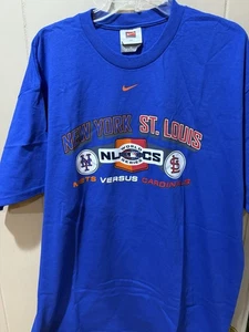 Nike 2006 Serie Mundial Nike Camiseta New York Mets St. Louis Cardinals XL Nueva - Imagen 1 de 3