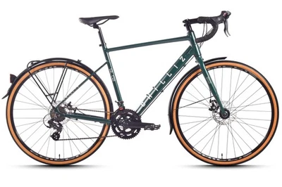 CHILLIZ Gravelbike 28 Zoll GL.02 grün Schutzbleche 14 Gänge mech. Scheibenbremse - Bild 1 von 4